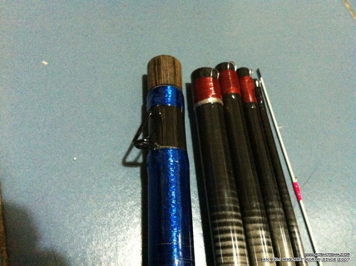 GAMA 0号6.3M中古磯竿本體七本