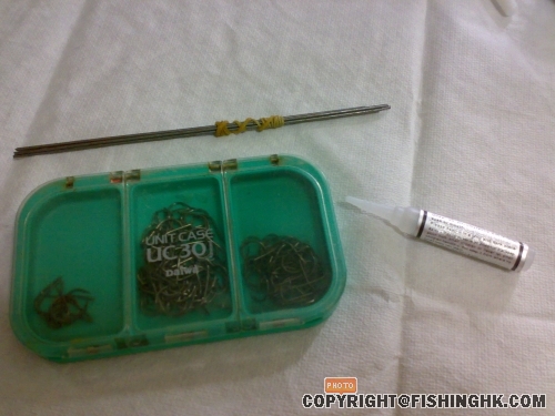 材料~還有針線,沒影到
