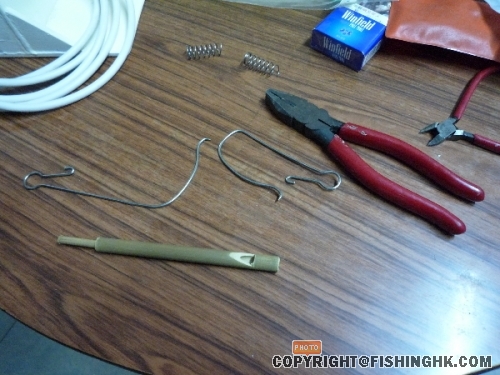 生扣及小竹笛(內徑跟慢轉軸剛相符)